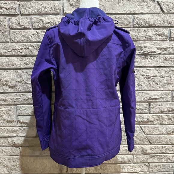 Neff Purple Studded Ski/Snowboarding Jacket - Picture 3 of 10